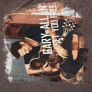 Gary Allen Det You Free Tour tshirt. S